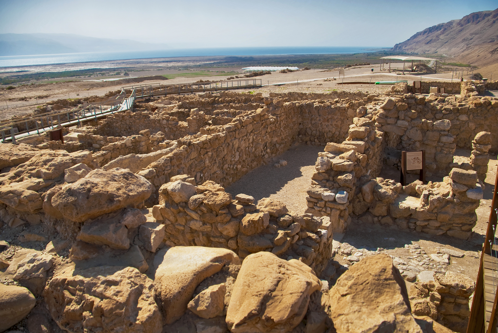 Archeological site, Qumran