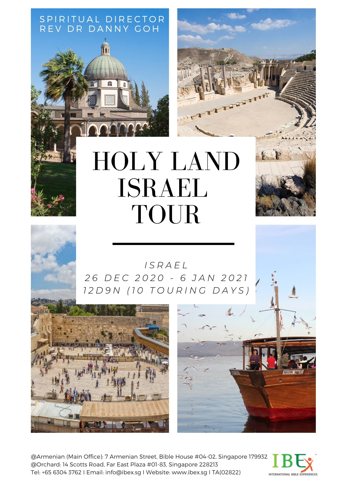 israel tours from singapore
